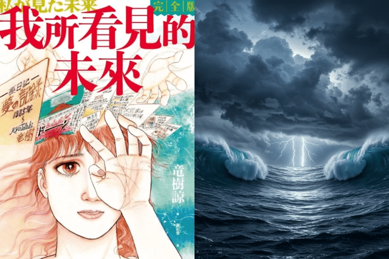 龍樹諒 我所看見的未來 夢中遇見 台灣隆升 日本沉沒 7月5日 世界異變 台日港恐慌熱議 3A娛樂城